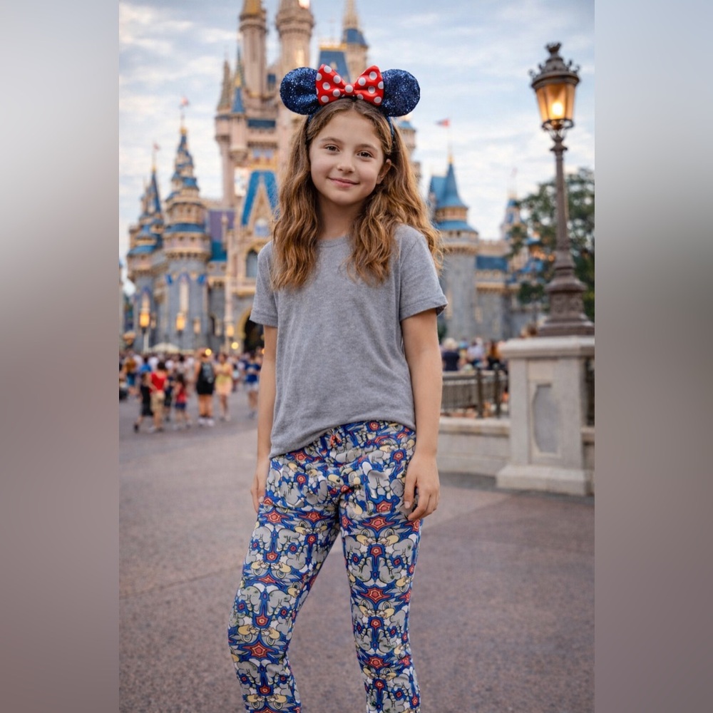 Lularoe Tween Leggings Disney Thumper Bambie Size 14-16 Womens: 00-0